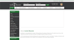 Desktop Screenshot of lewismasonic.co.uk